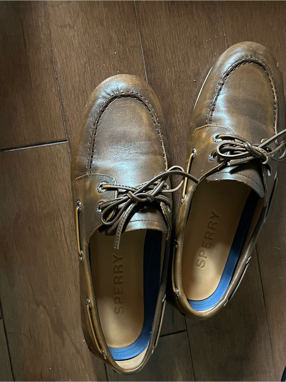 Sperry women’s Brown Leather Boat Shoes
